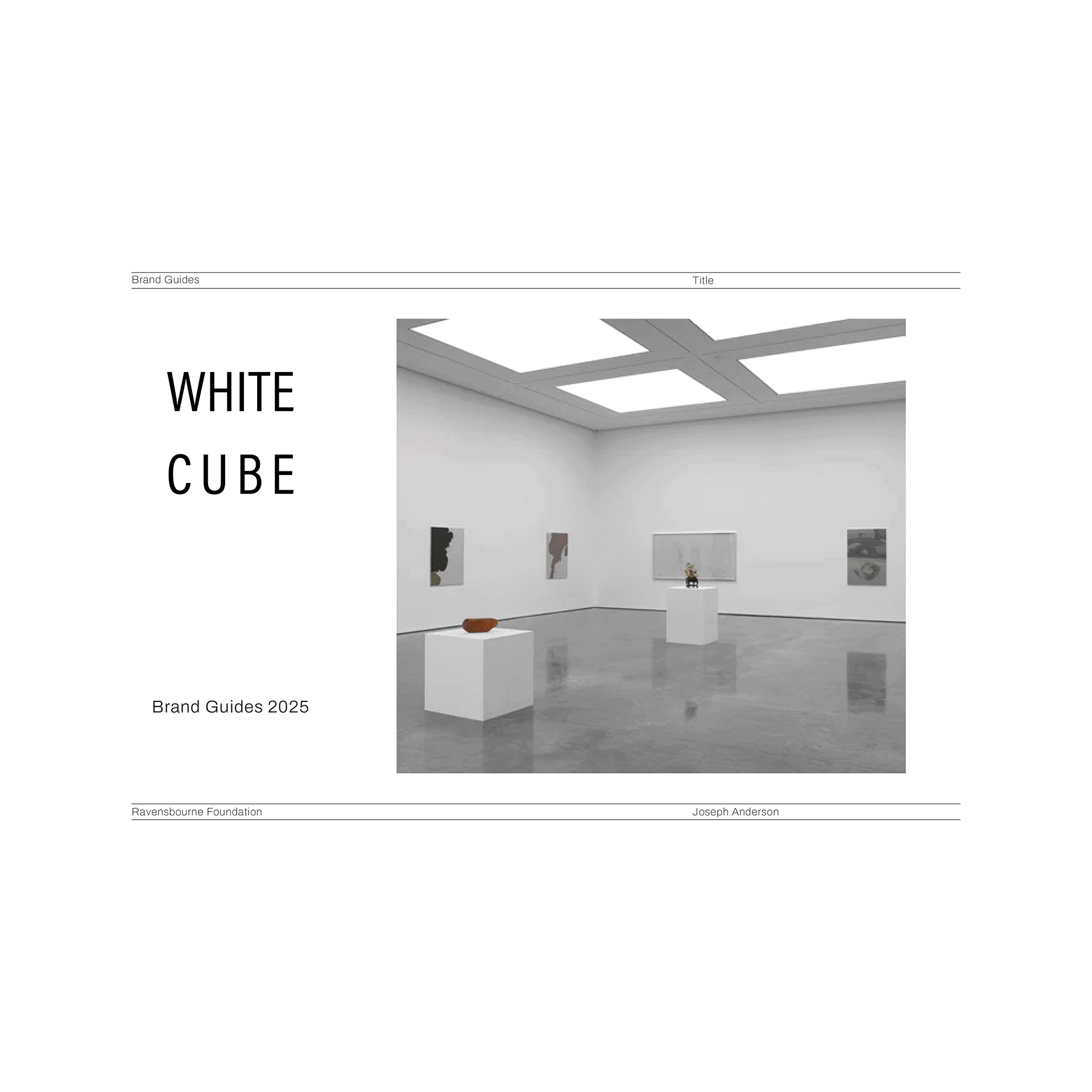 White Cube Brand Guidelines