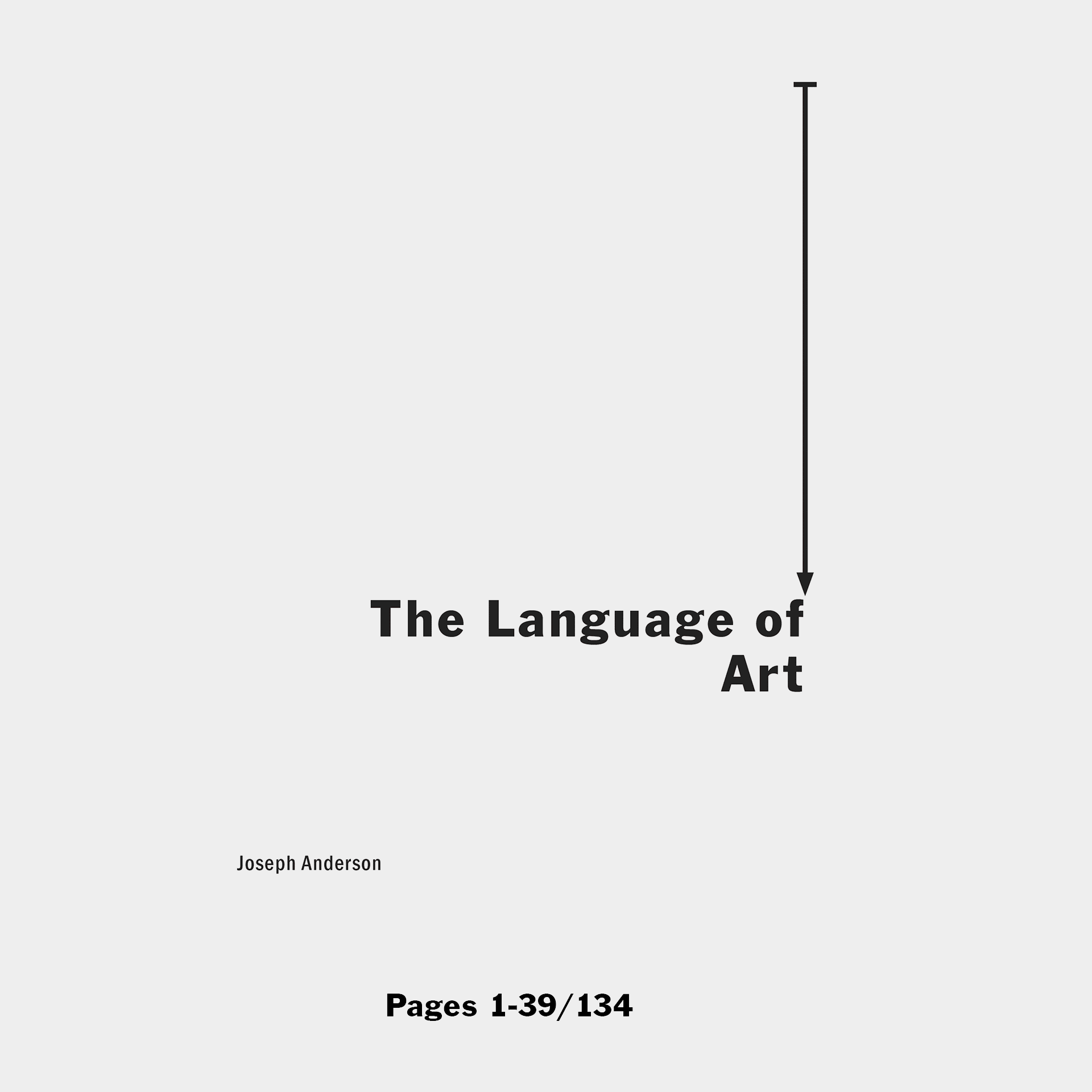 ”The Language of Art”