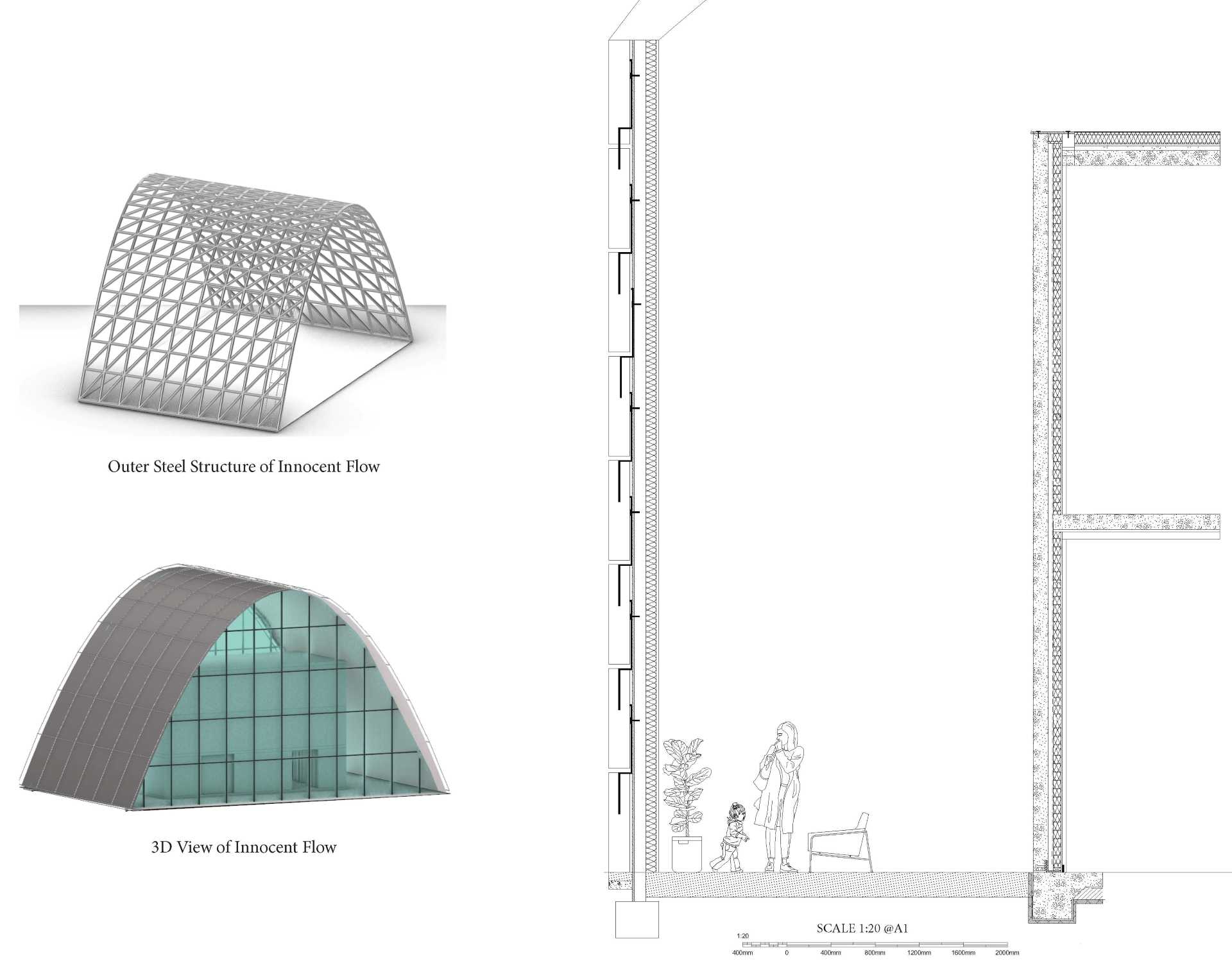 Construction Section + 3D views