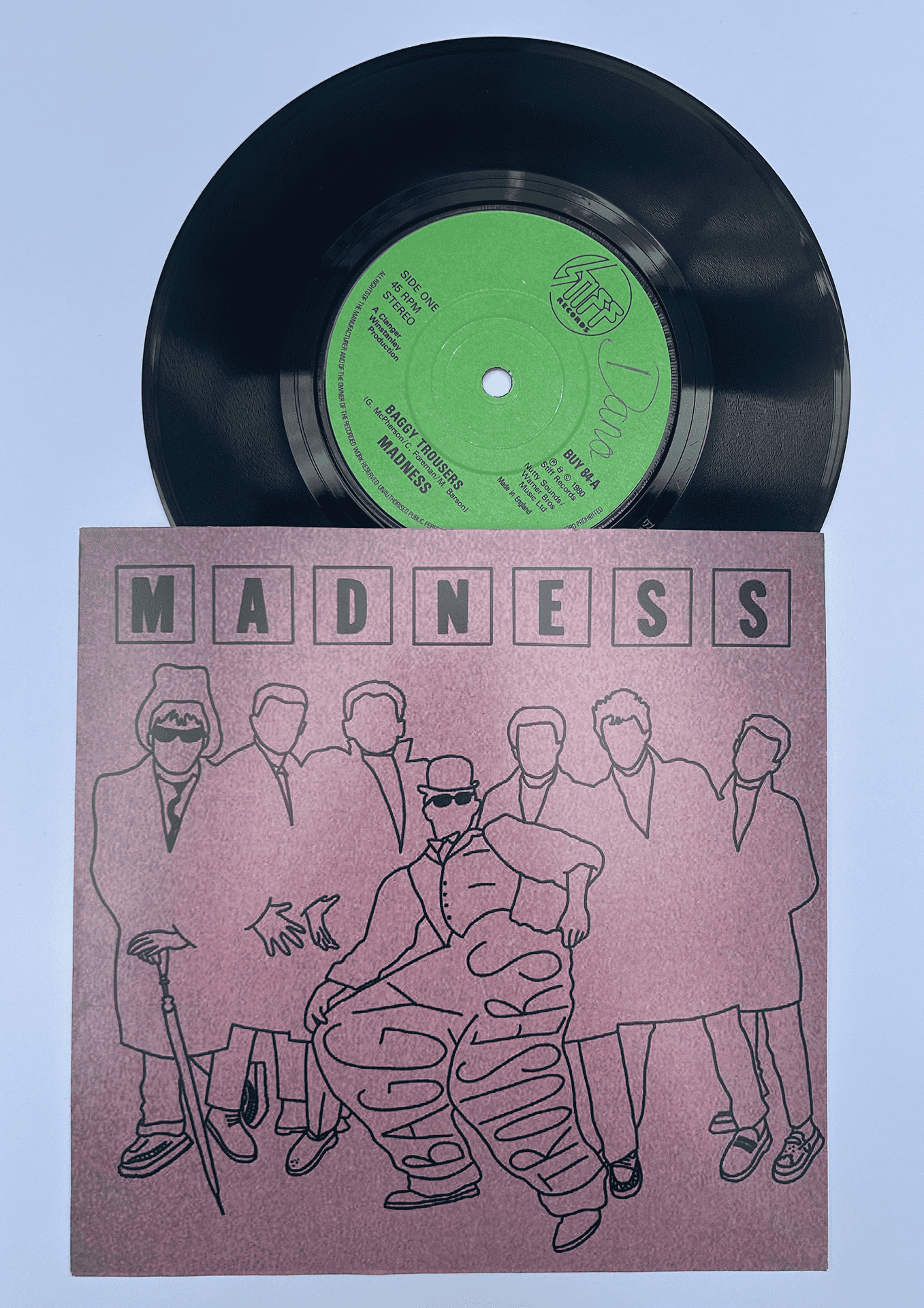 7-inch vinyl sleeve redesign