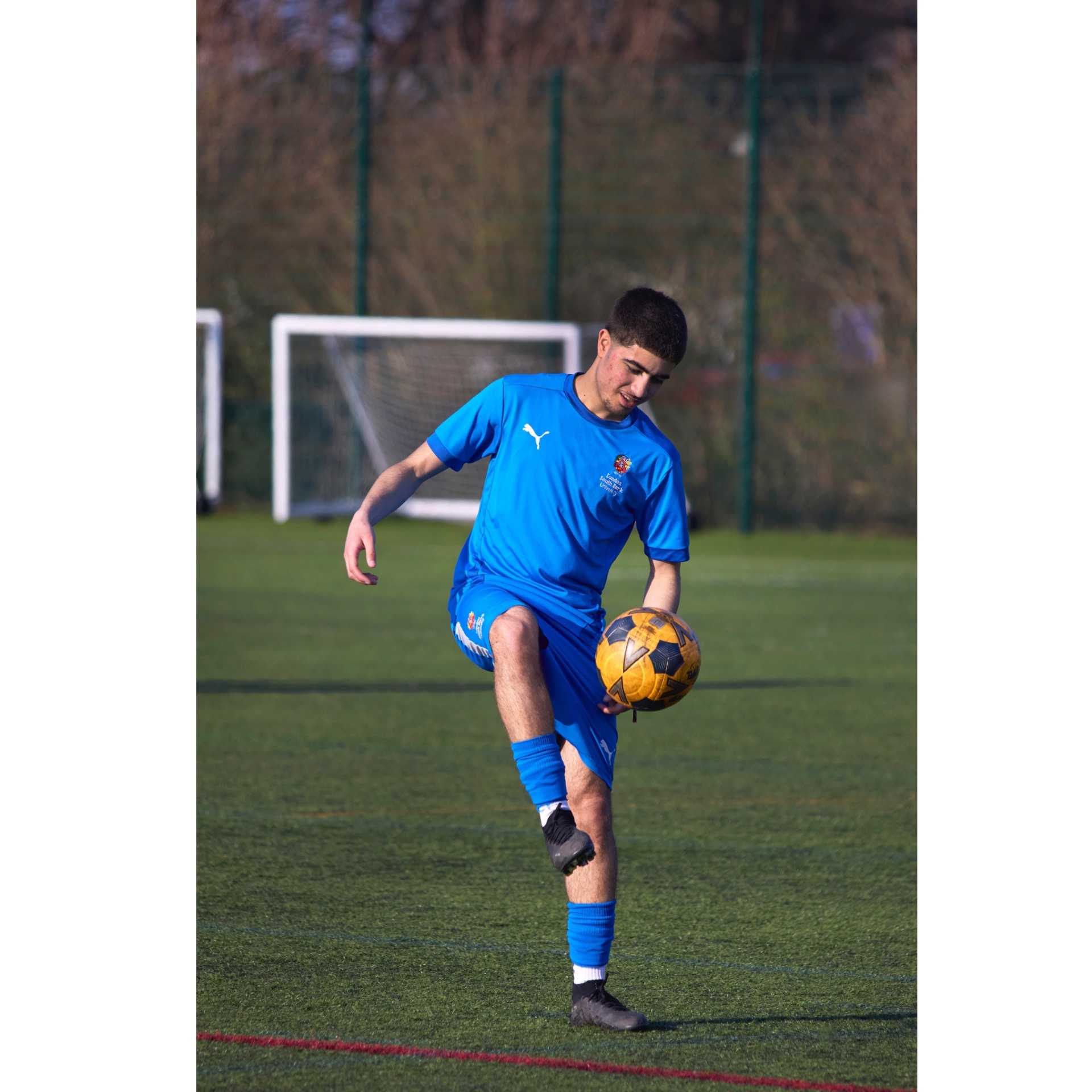 Varsity Greenwich University Football Match
