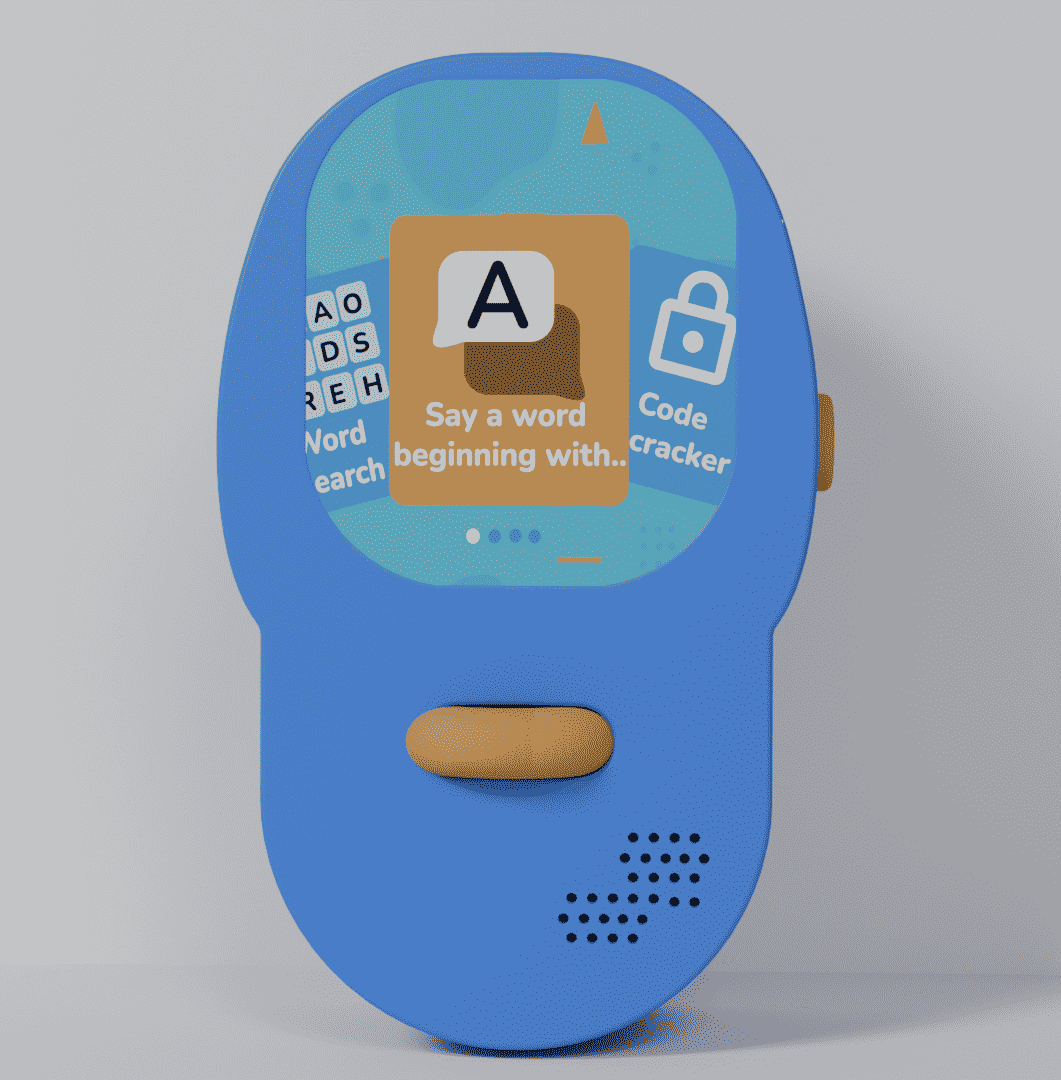 Its intuitive user interface includes a range of games, like word searches and story dice, that promote collaboration and critical thinking.