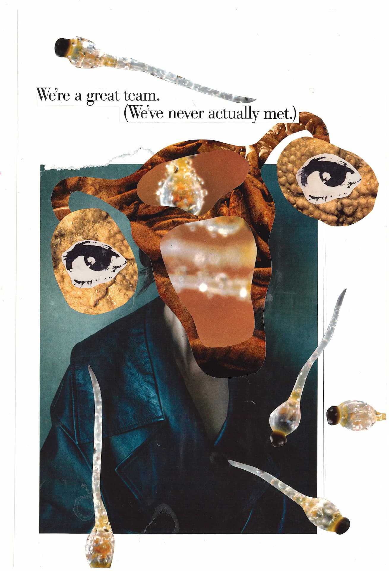 Experimental Menstruation Awareness Collage