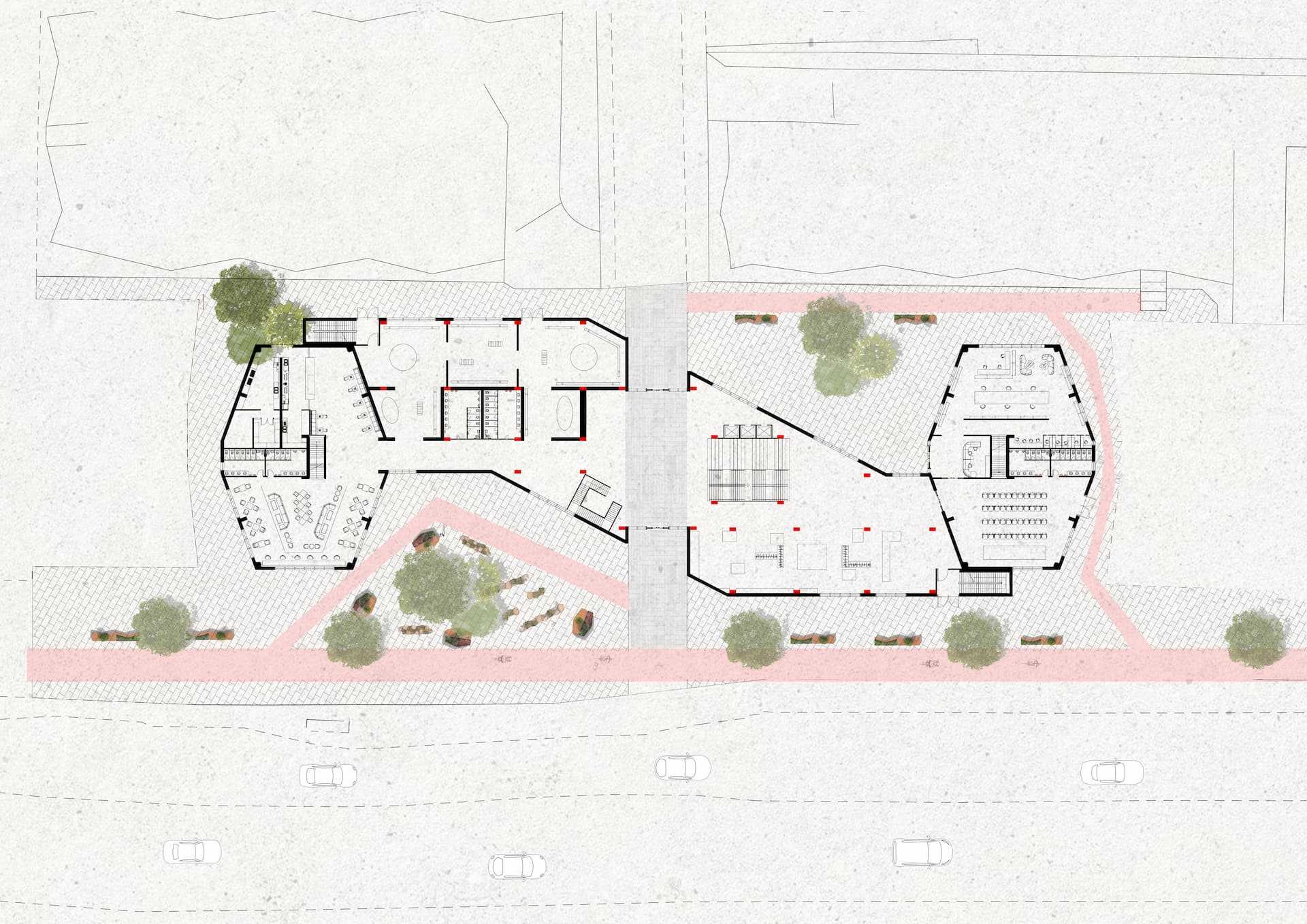 A Place of Stories Final Major Project — Ground Floor Plan
