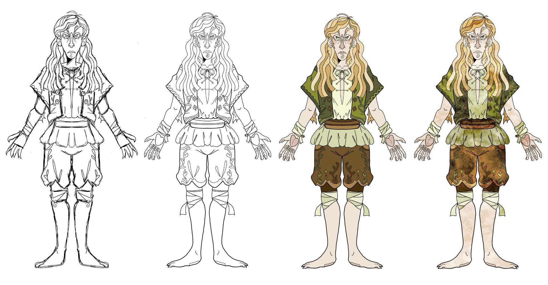 Character Design Process — The Wilder Ways