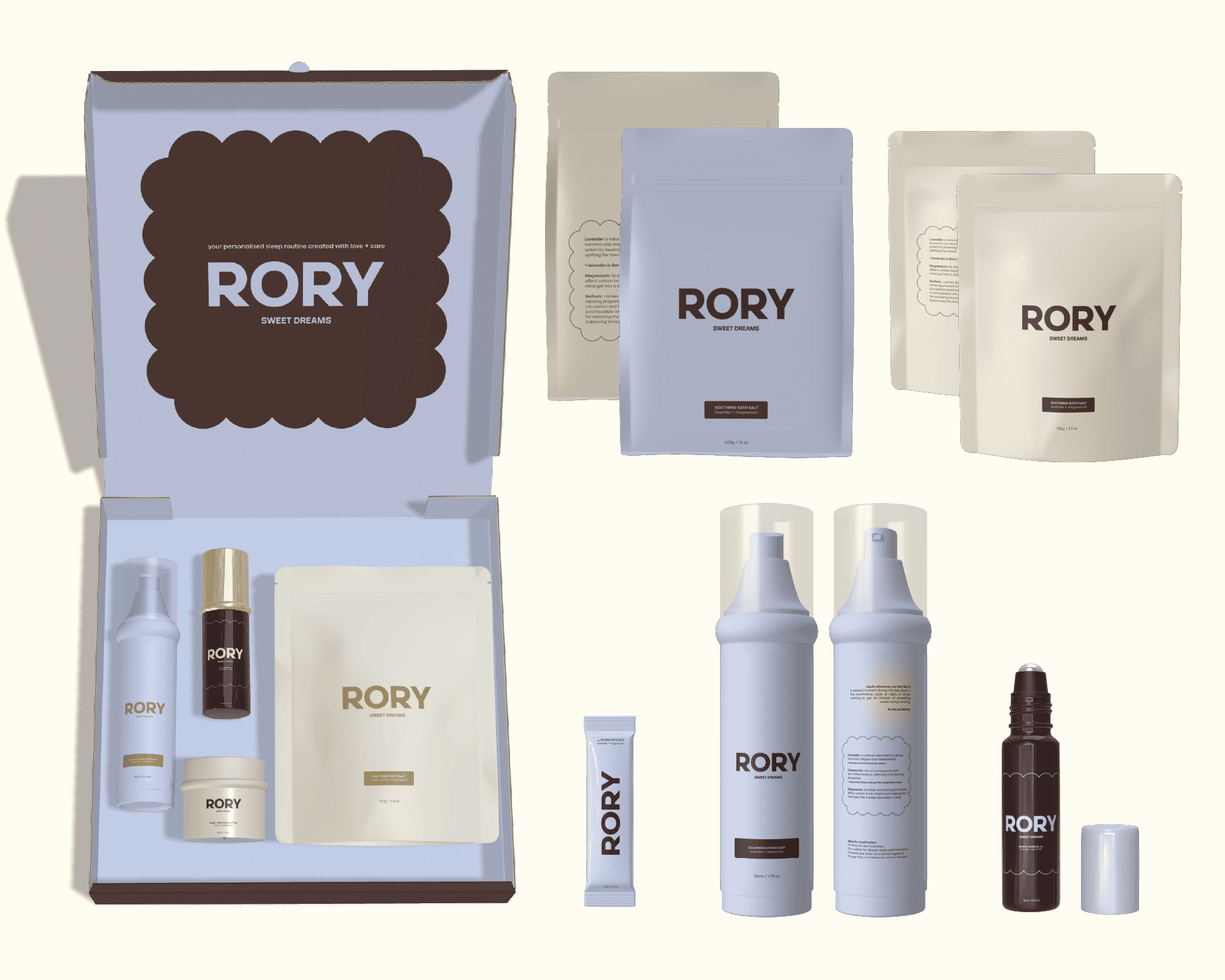 RORY — Packaging Design — Personalised Bundle