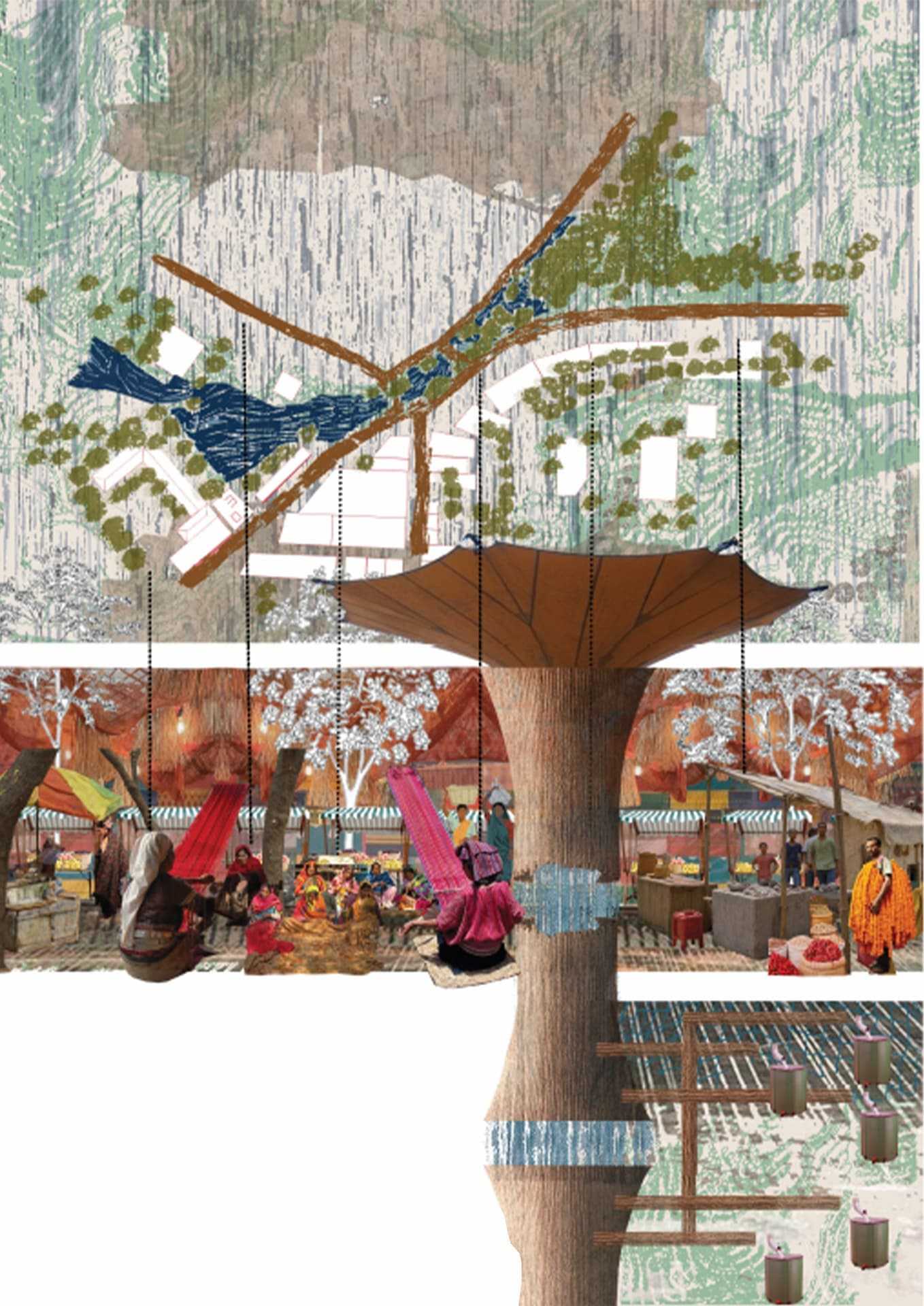 The Threads of Prosperity — Competition Collage