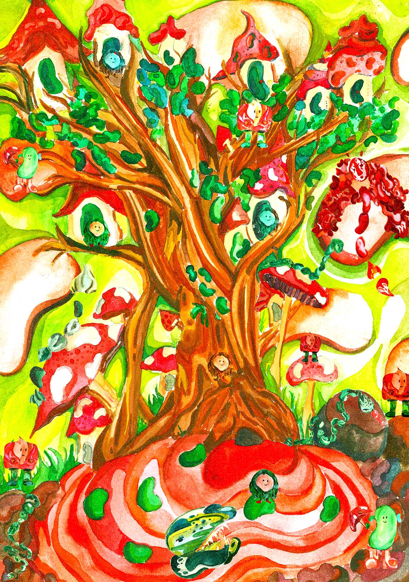 The Magical Bean Forest