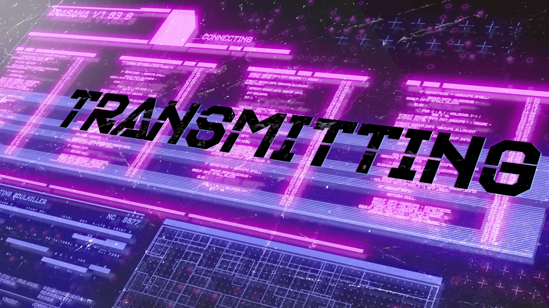Cyberpunk HUD Design