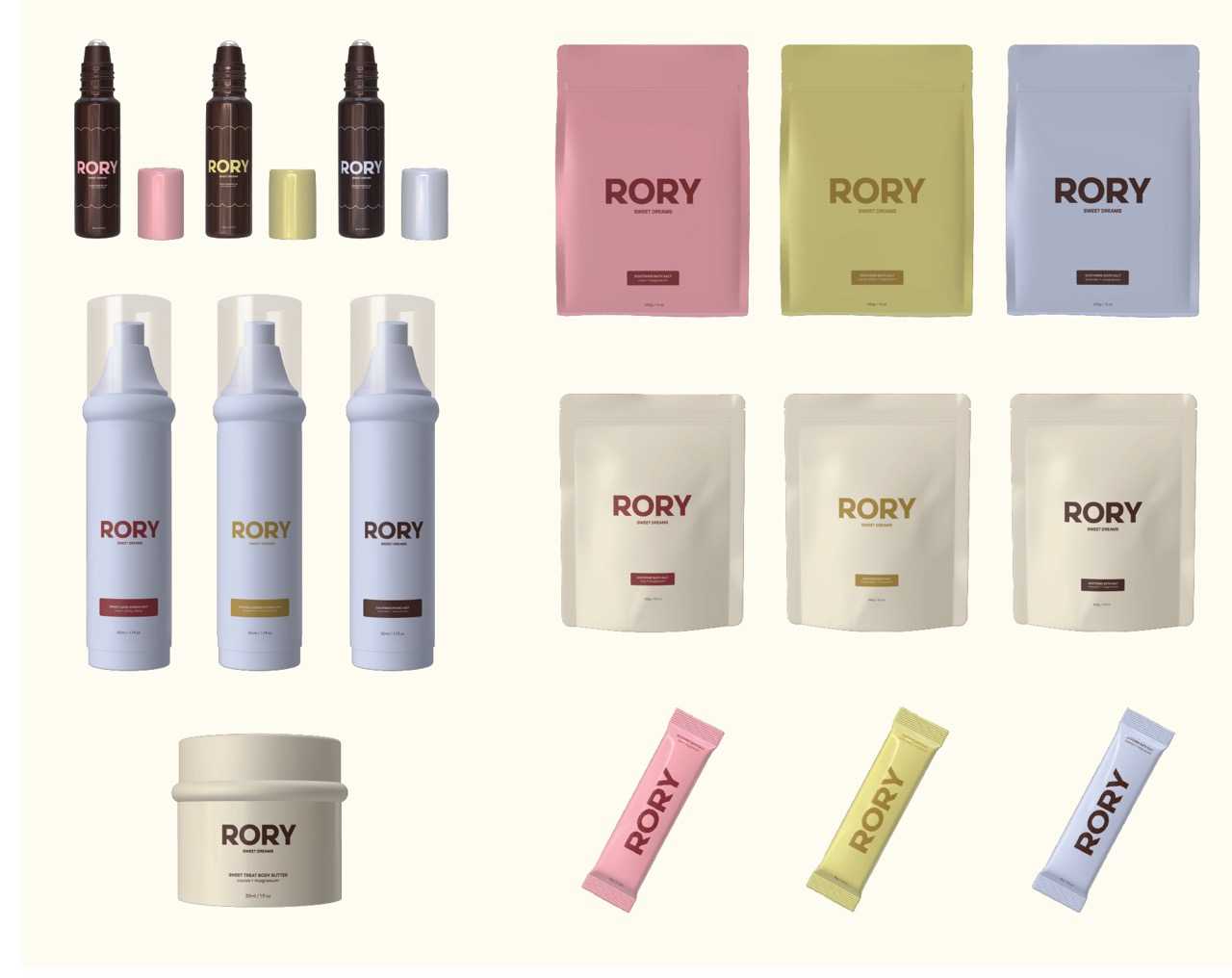 RORY — Packaging Design — Complete Range