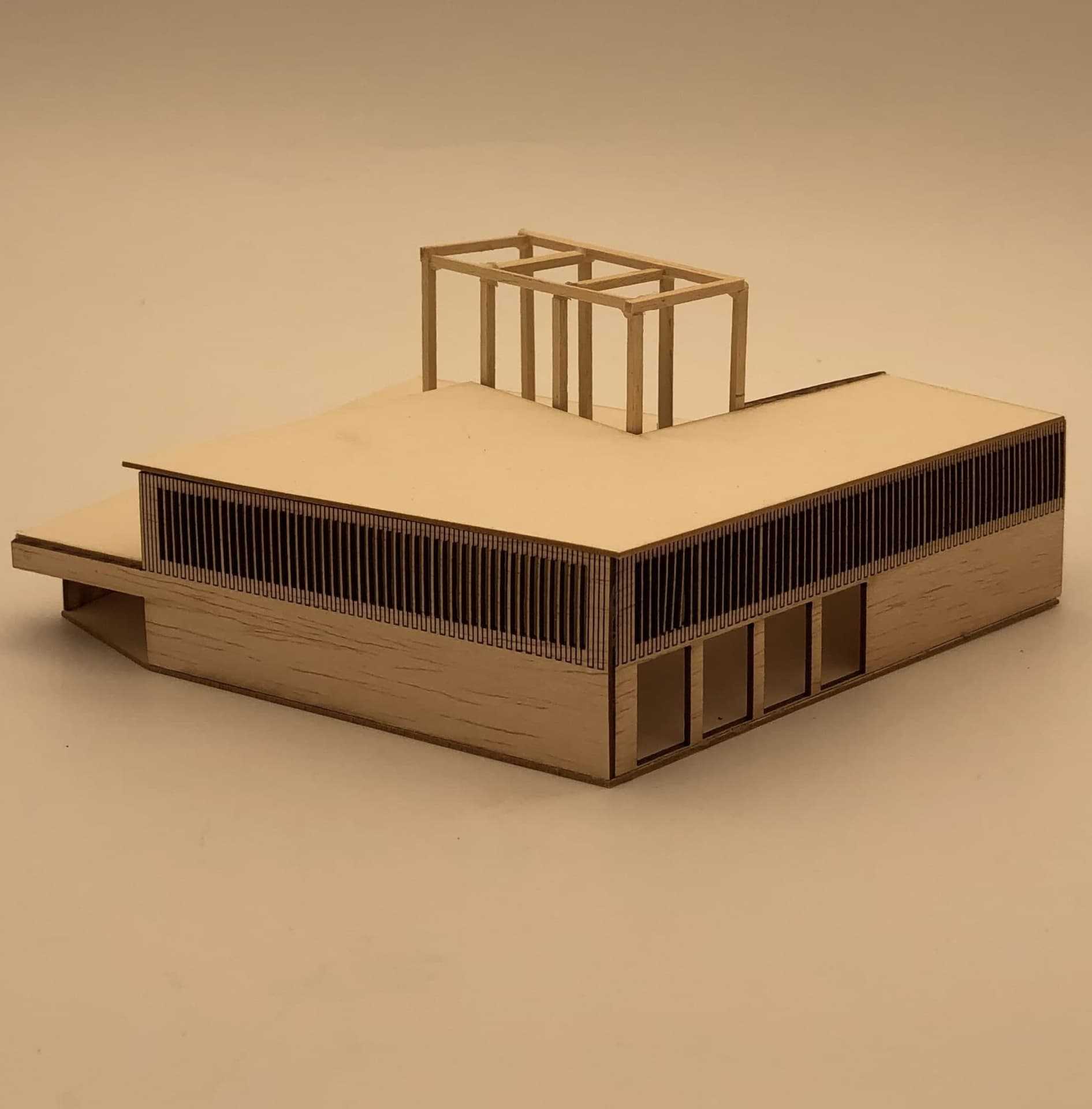 Innocent Smoothies Headquarters — physical model