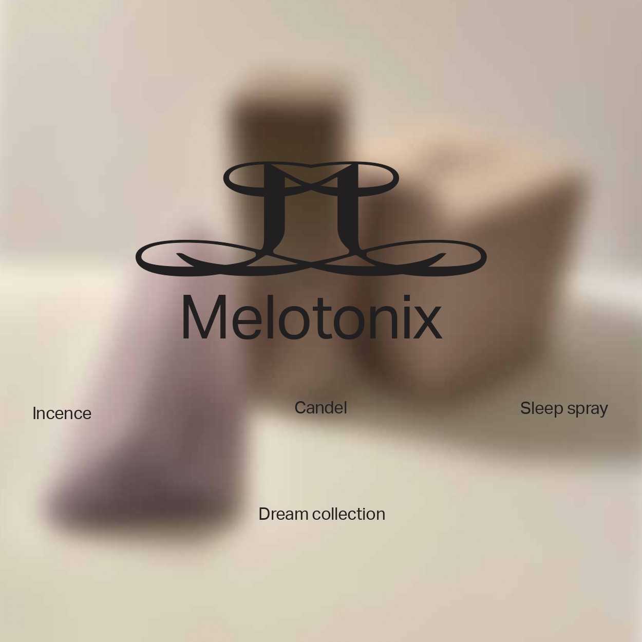 Melatonin is a collection of products designed to help with sleep and dreaming. This collection includes incense, candles and sleep spray.