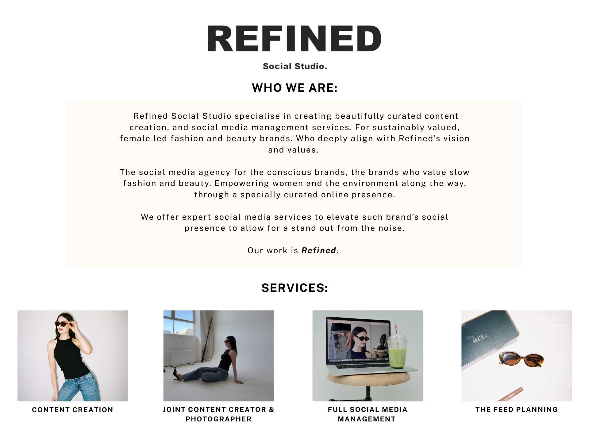 Refined Social Studio