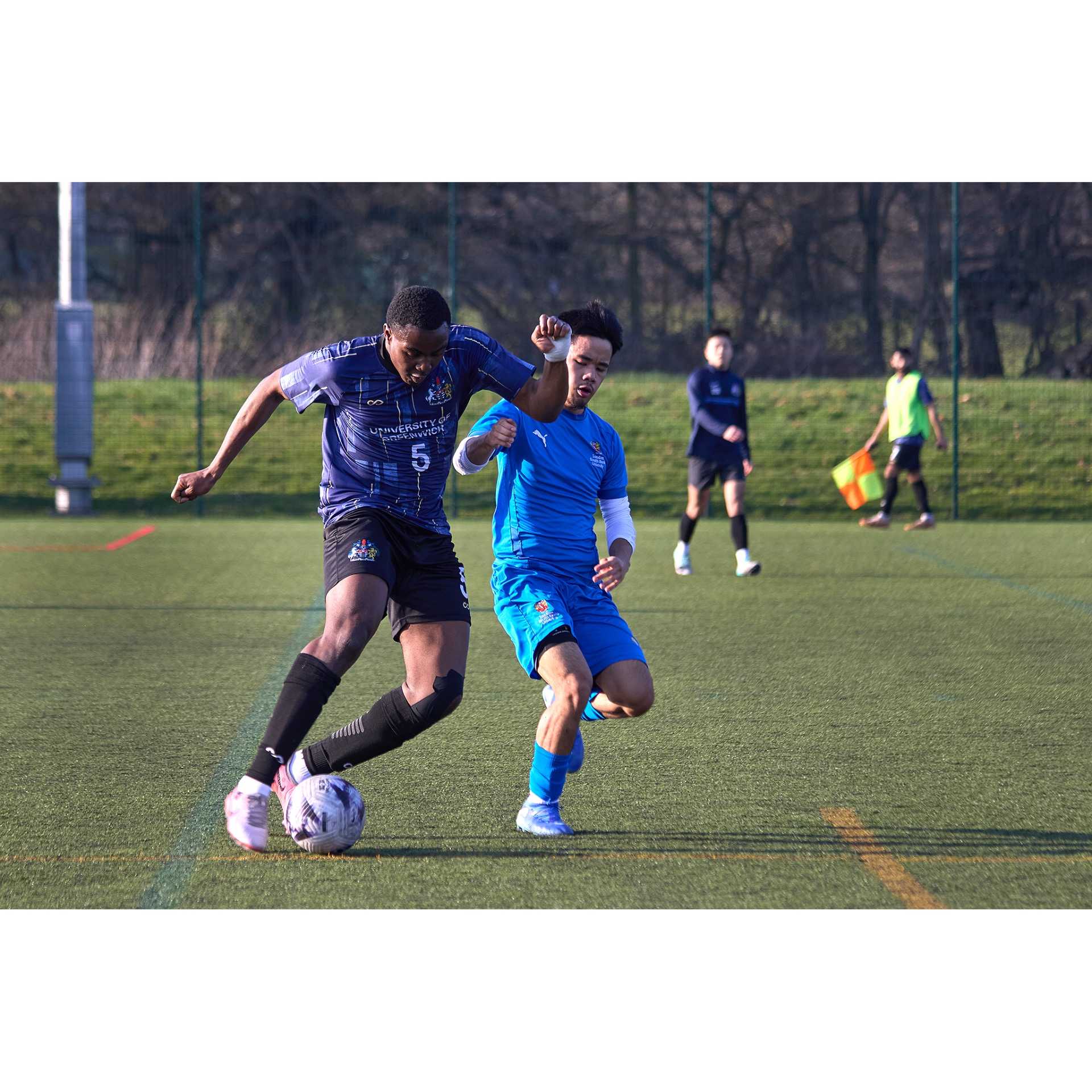 Varsity Greenwich University Football Match