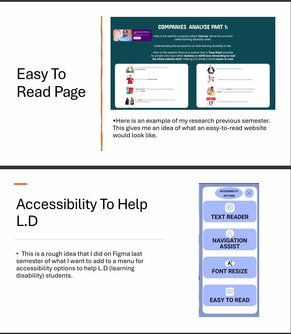 The main reason why Ali wants to make a website is so that he can have a web page that is “Easy To Read”.