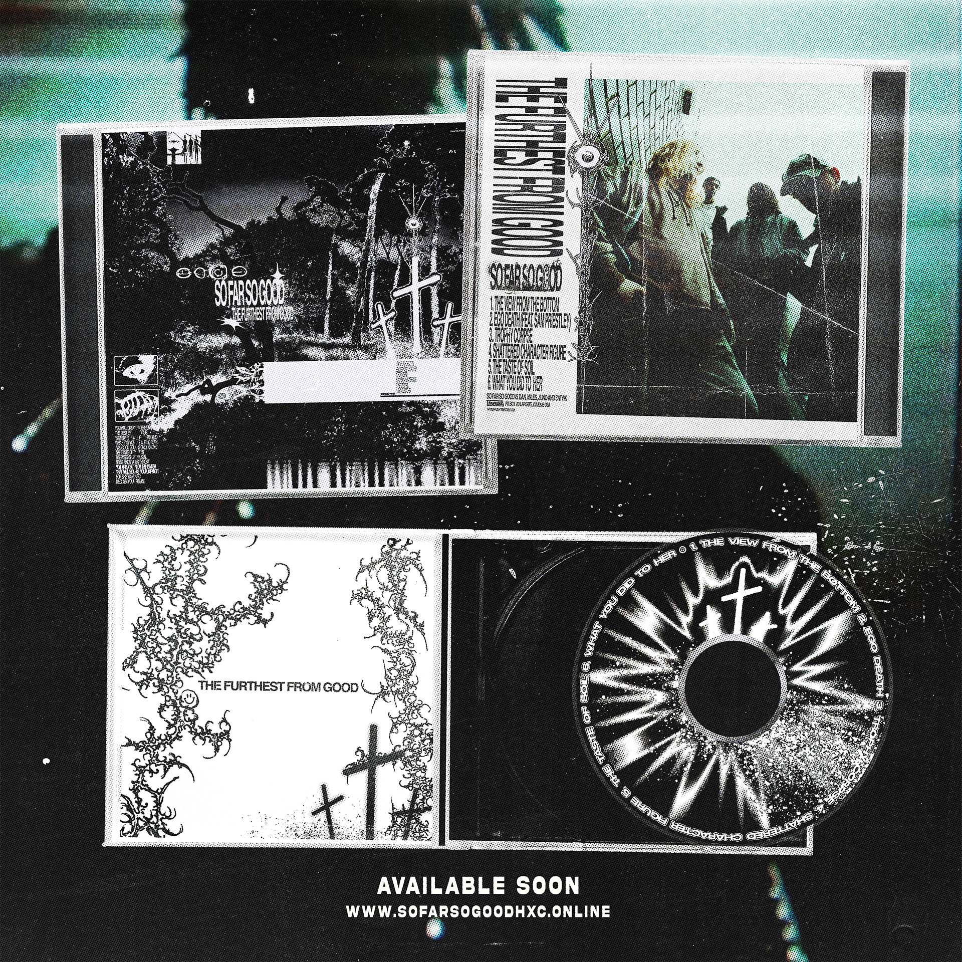 EP cover design for So Far So Good