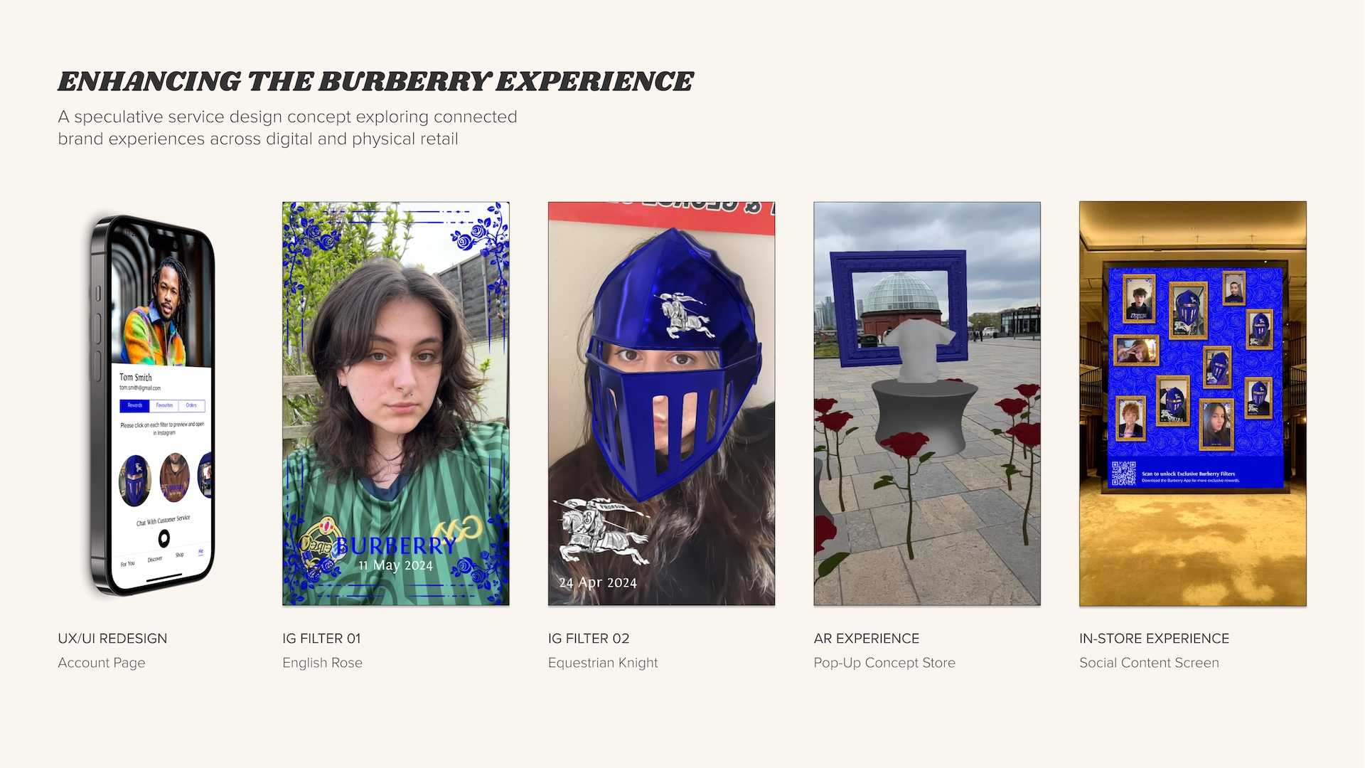 Touchpoint Enhancement for Burberry