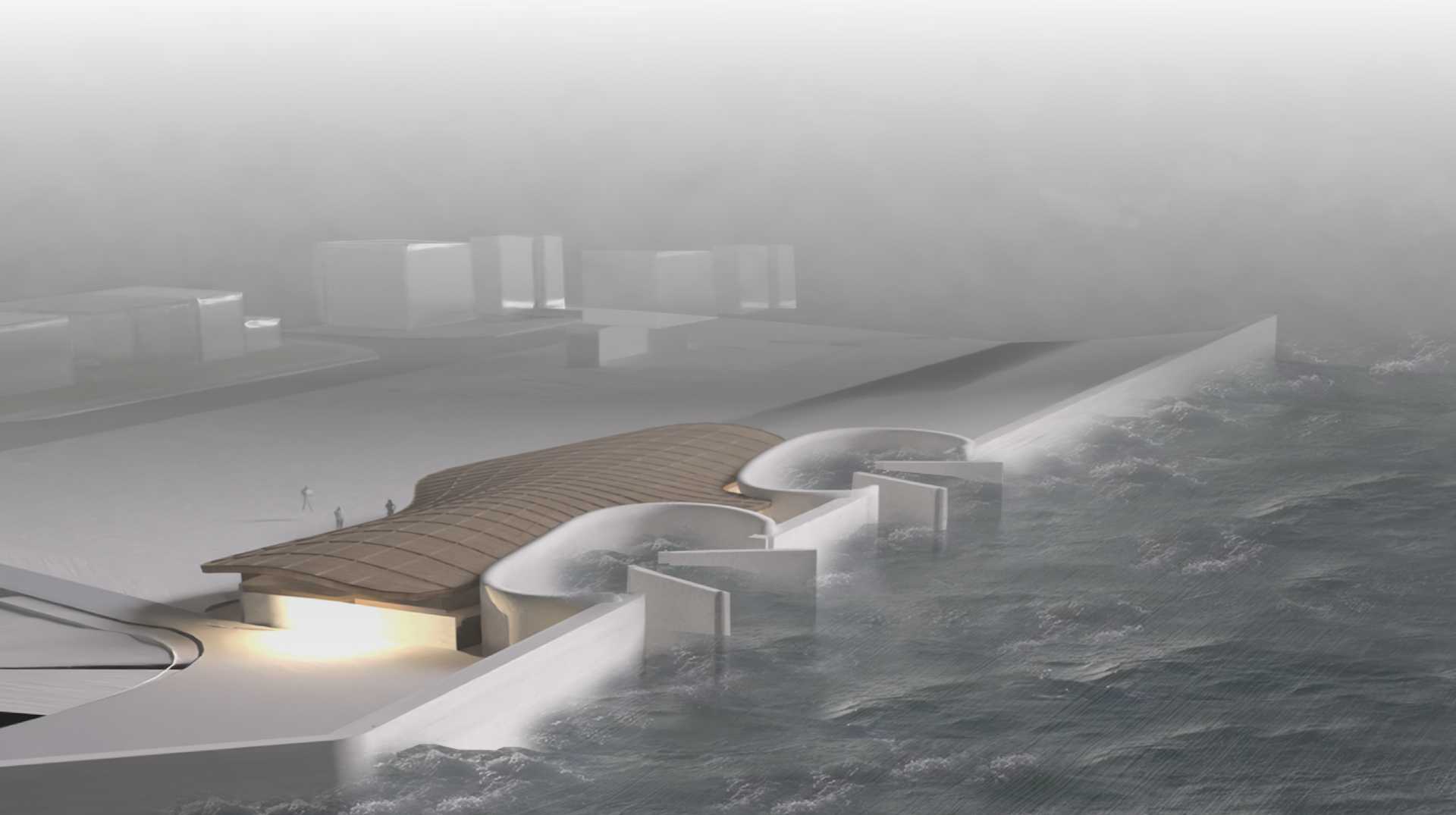 Canvey Islands Coastal Barrier