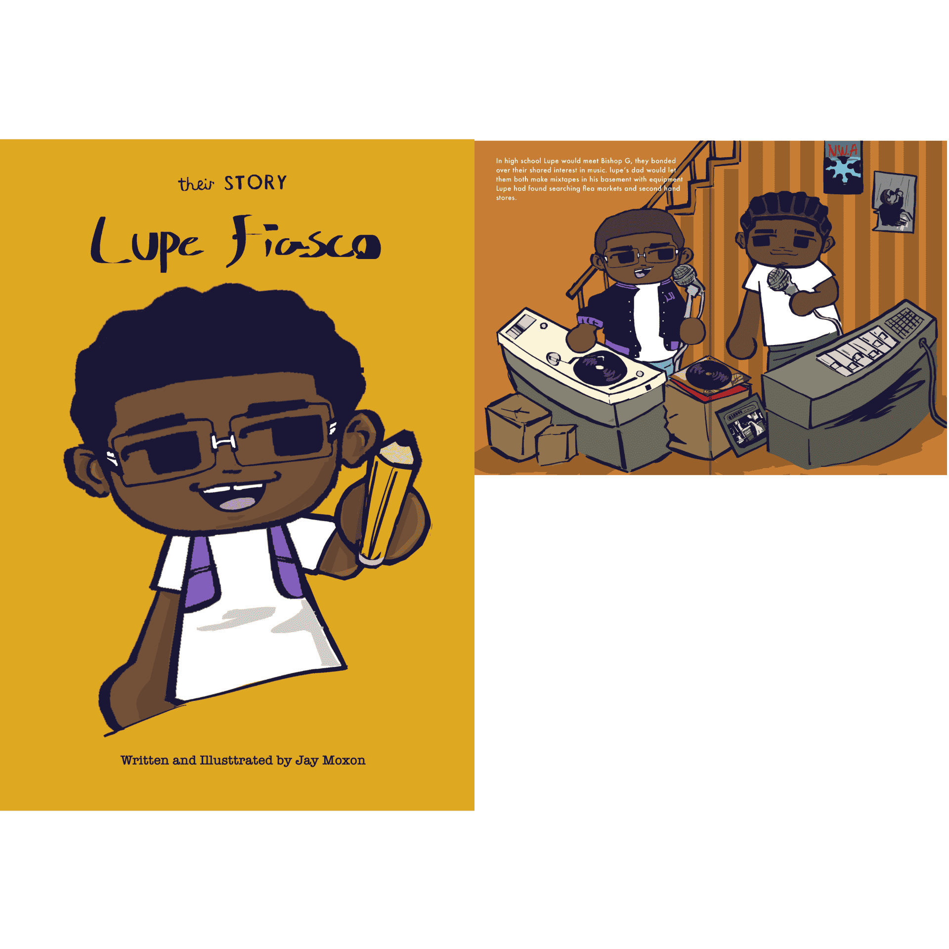 Creating a children's book about unsung heroes.