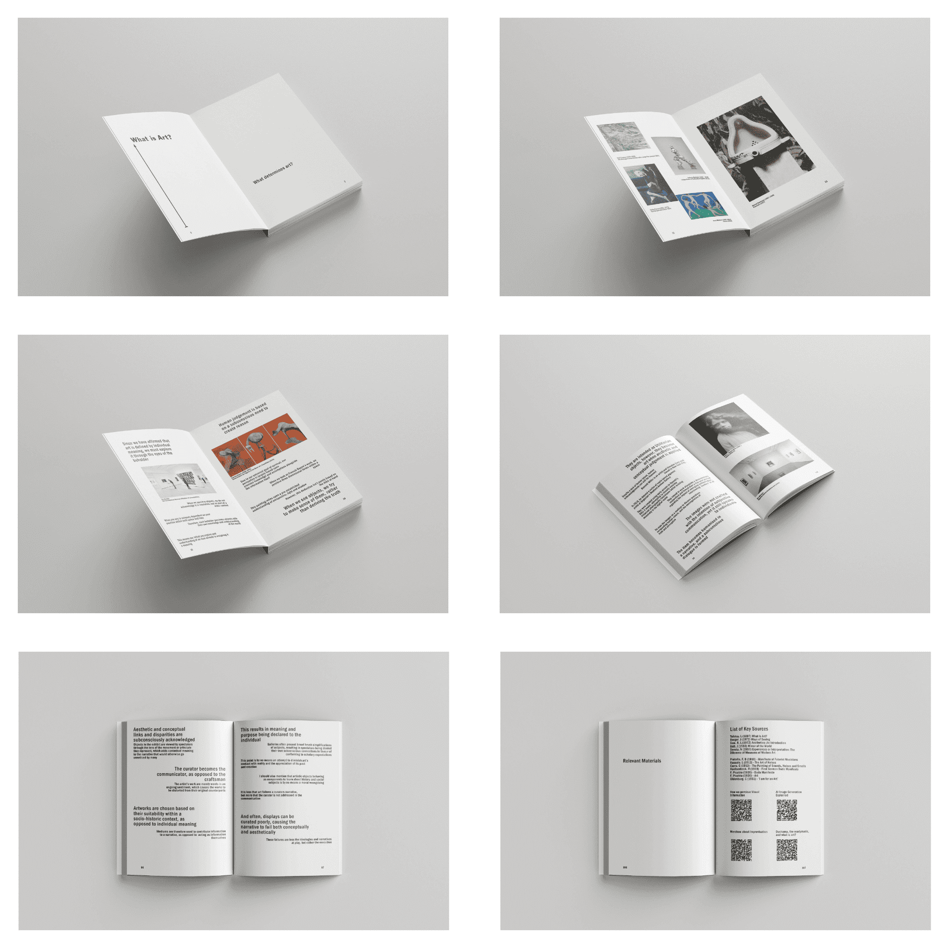“The Language of Art” — Physical Mockup