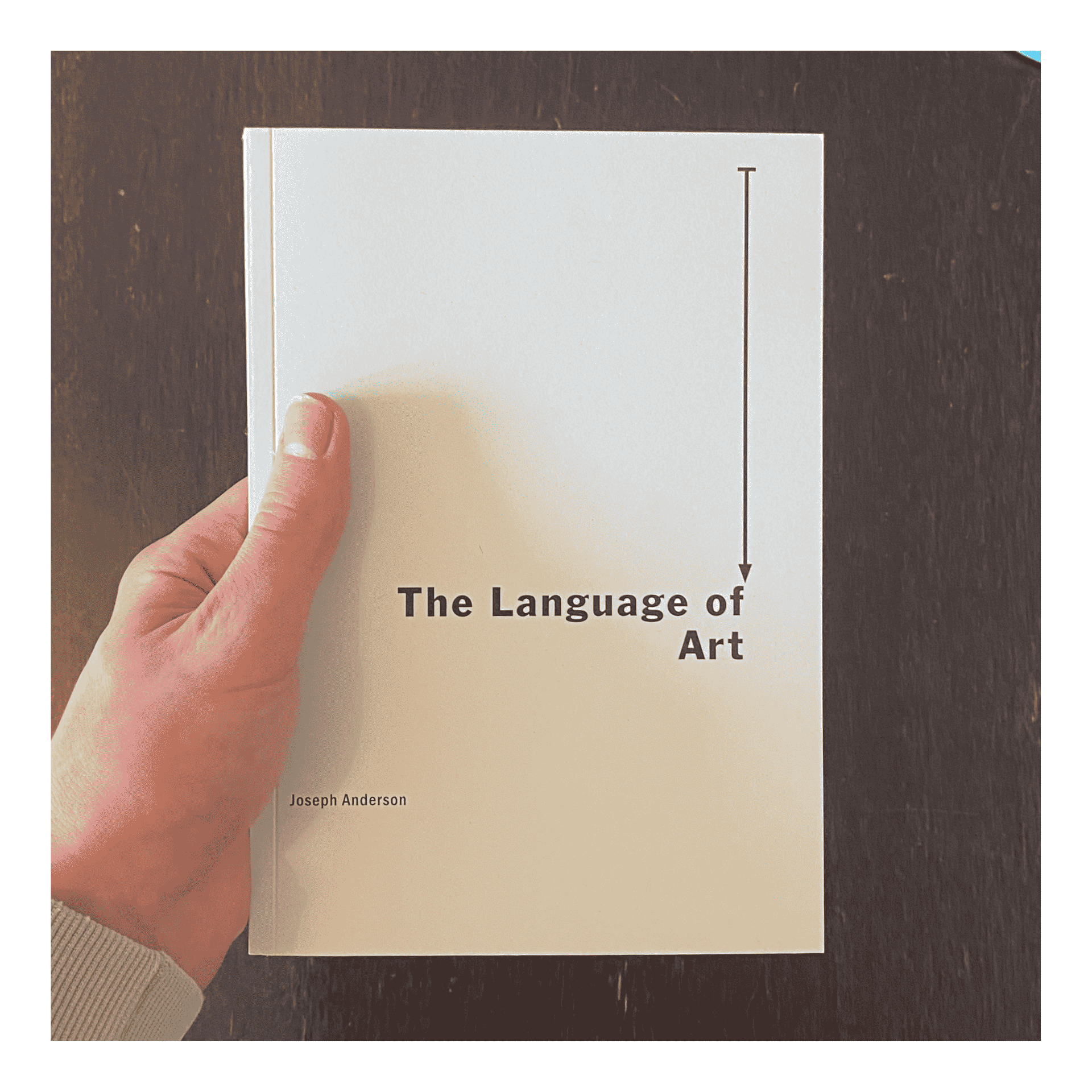 ”The Language of Art” — Physical Book Cover