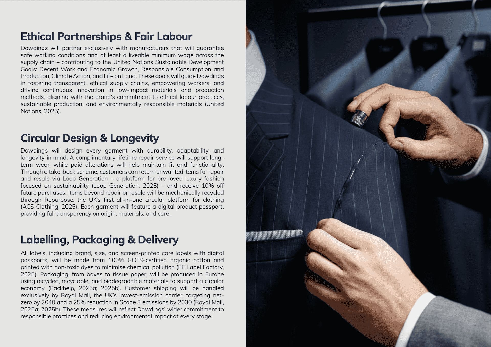 Final Major Project — Dowdings: Sustainability