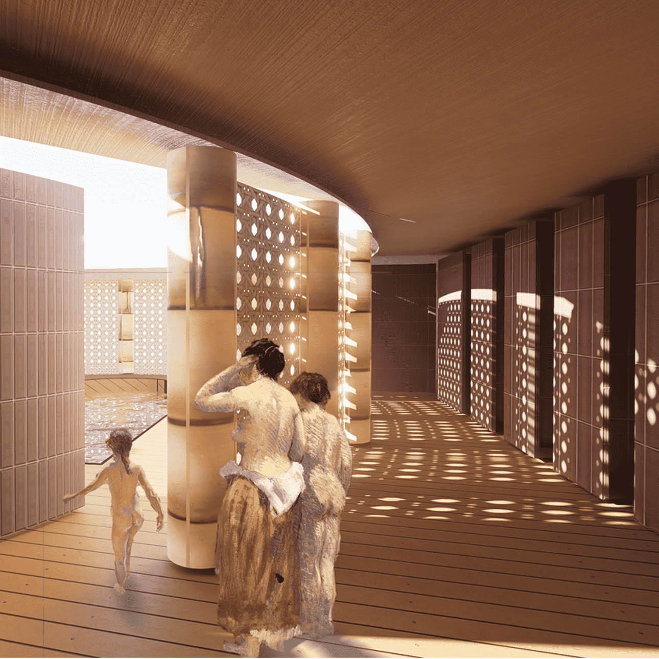 Bathhouse Interior Space